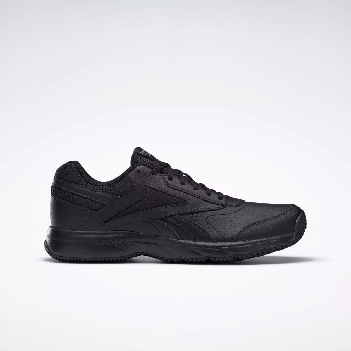 Reebok Men's Work N Cushion 4.0 Walking Shoe, Black/Cloud Grey