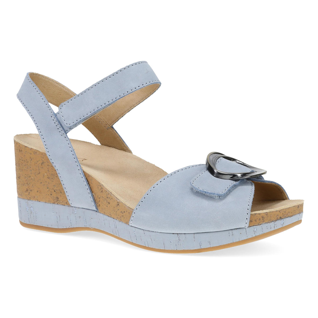 Dansko Women's Stella Sandal Sky Nubuck Leather - 10003090300