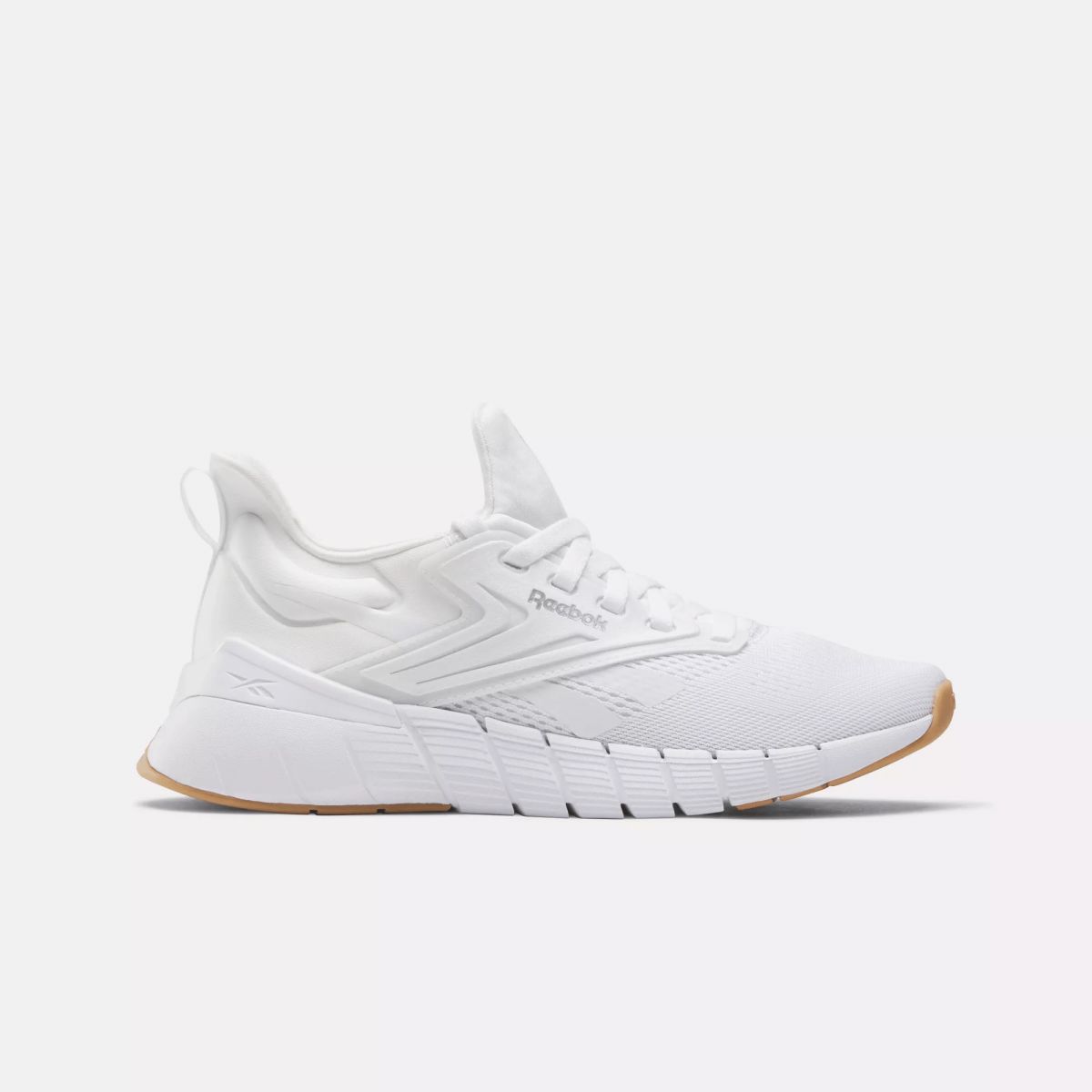 Reebok Women's Nano Gym Sneaker, White/Barely Grey/Rubber Gum