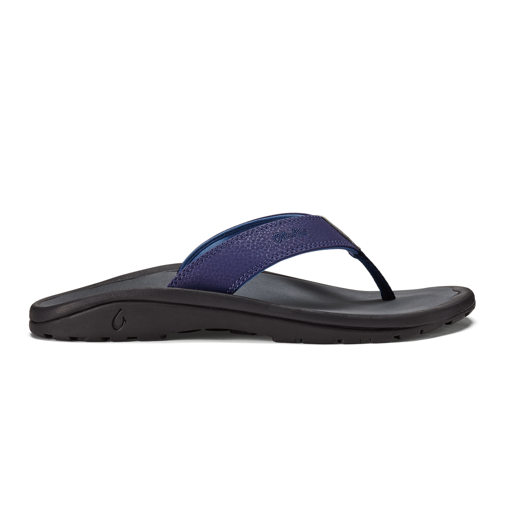 OluKai Men's Ohana Flip Pacifica/Dark Shadow - 10110-HF6C