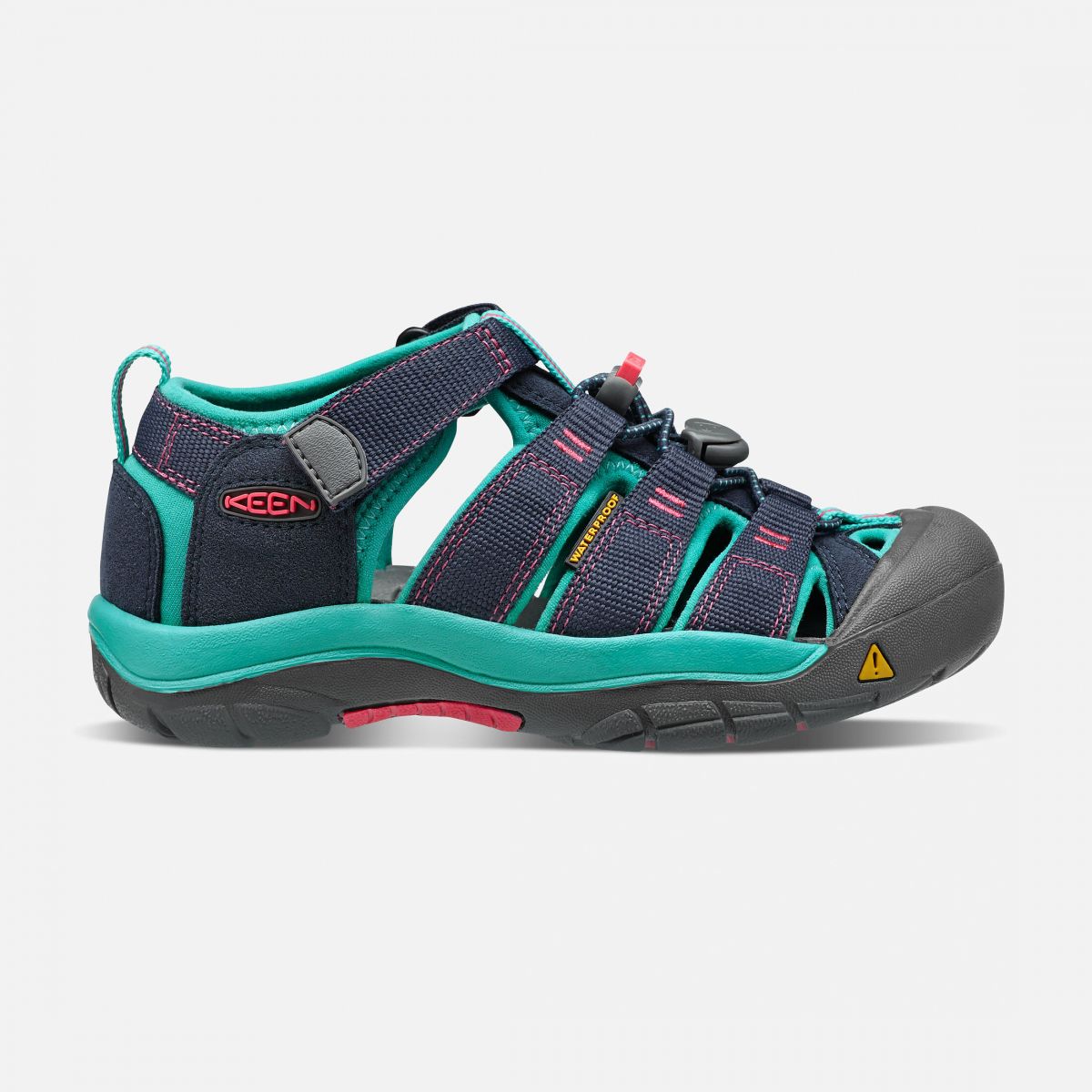 KEEN Unisex Little Kids' Newport H2 Sandal Midnight Navy/Baltic - 1012296