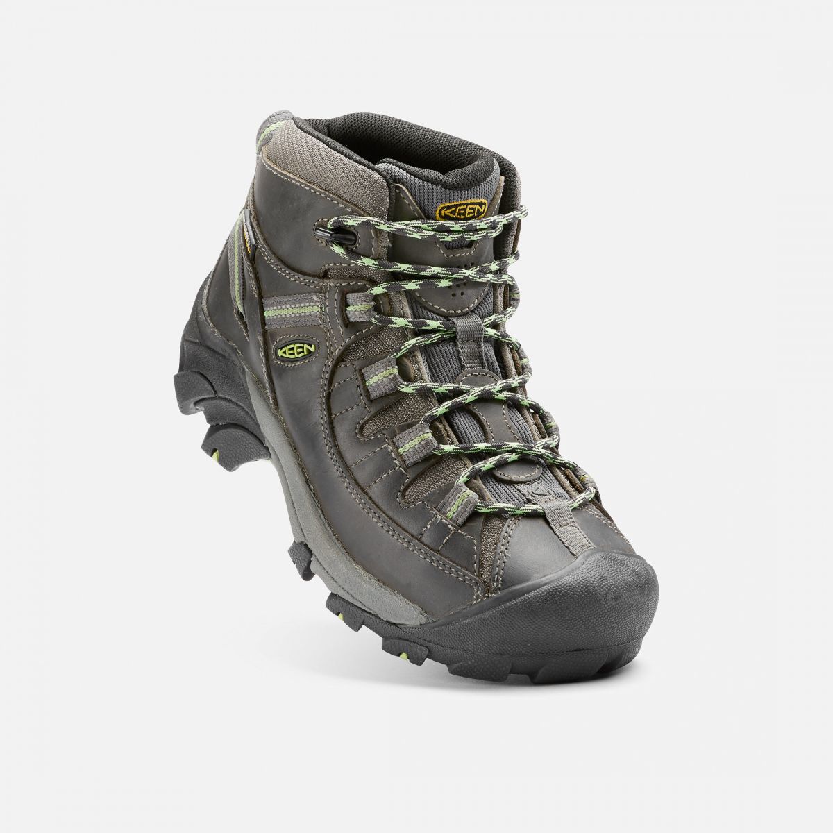 KEEN Women's Targhee II Mid Waterproof Hiking Boot Raven/Opaline - 1014997