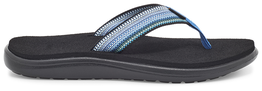 Teva Women's Voya Flip Sandal Antiguous Blue Mutil - 1019040-ABMLT