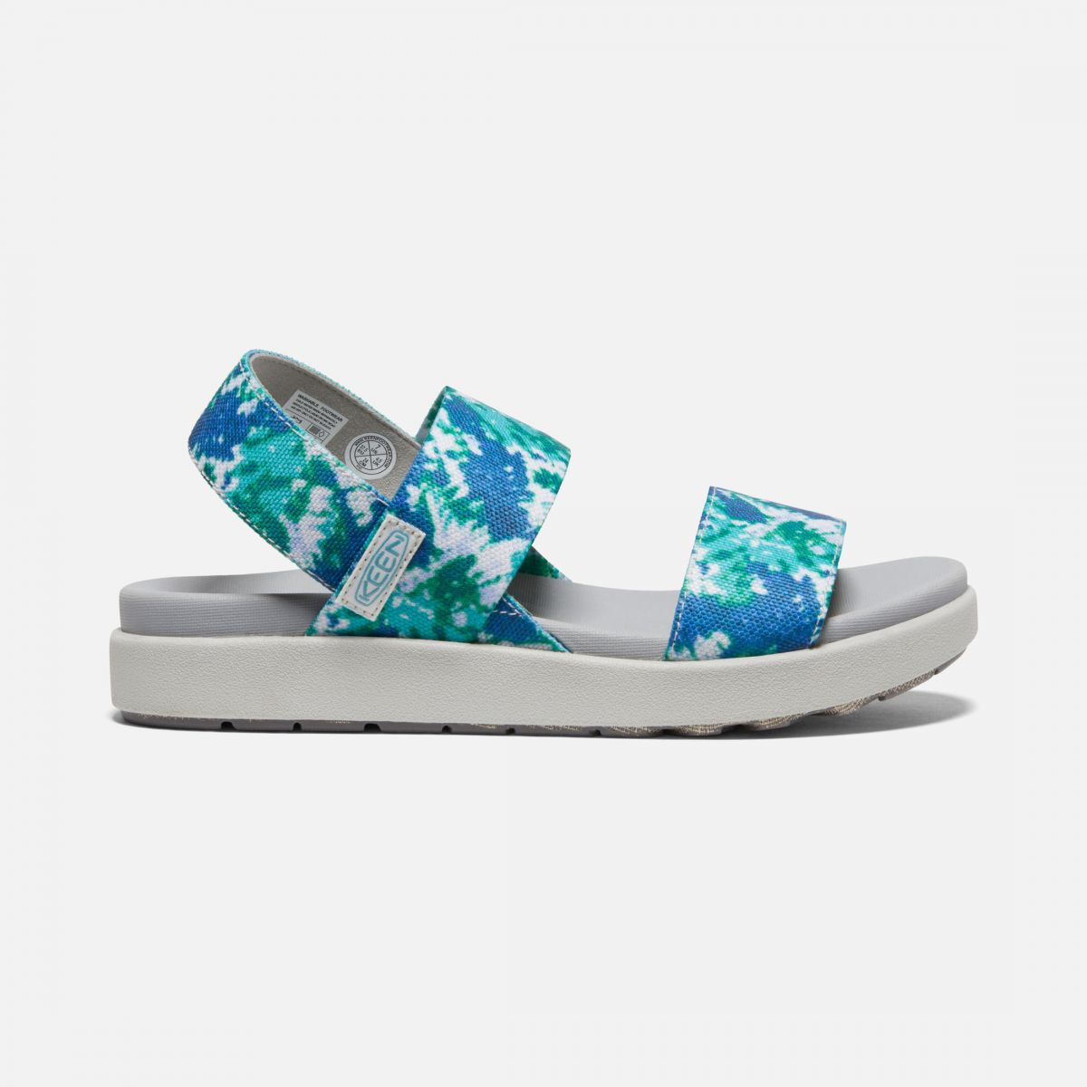 KEEN Women's Elle Backstrap Sandal Porcelain/Tie Dye - 1026044