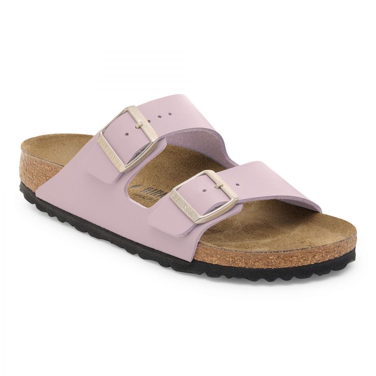 BIRKENSTOCK Women's Arizona Faded Purple Birko-Flor (narrow width) - 1030878