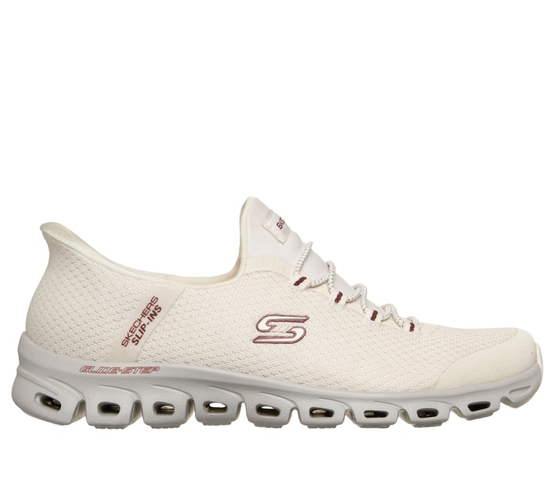 Skechers Women's Glide-Step Slip-In Off White/Grey - 104557-OWGR