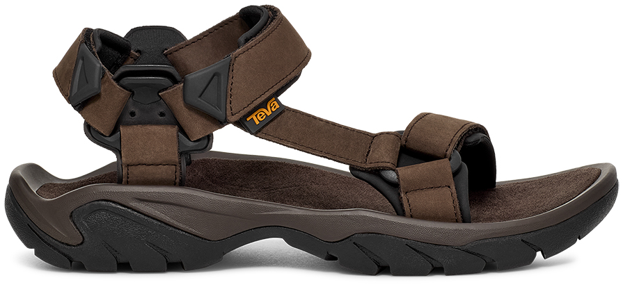 Teva Men's Terra Fi 5 Universal Leather Sandal Turkish Coffee - 1099442-TKCF