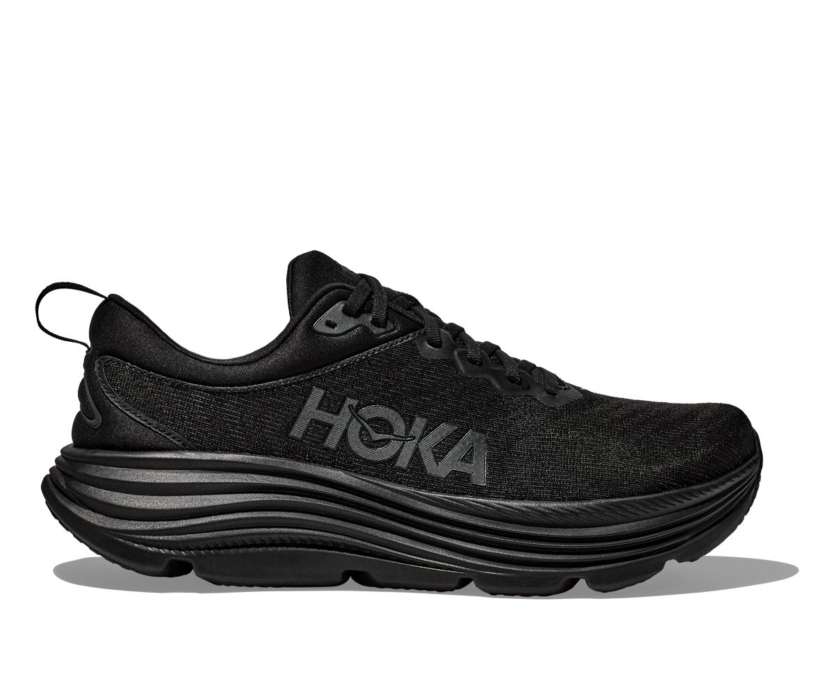 HOKA Men's Gaviota 5 Running Shoe Black/Black - 1127929-BBLC