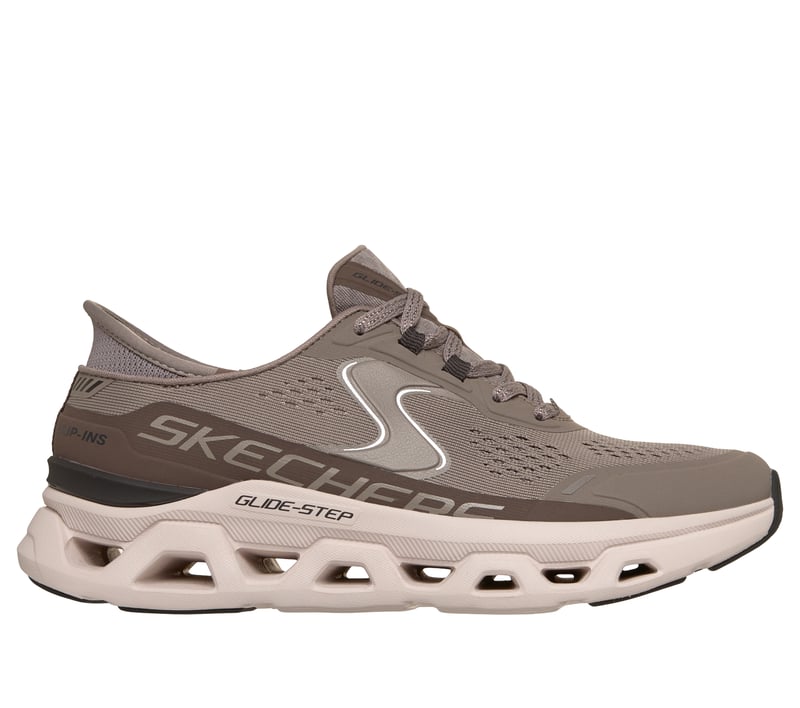 Skechers Women's Slip-Ins: Glide-Step Altus Hands Free Athletic Shoe Dark Taupe - 150510-DKTP