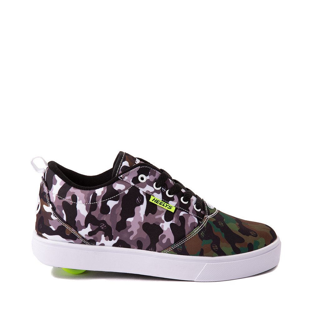 Heelys Unisex Kids' Pro 20 Prints Shoes Black/White/Gray Camo - HE100981H-BWGGCM