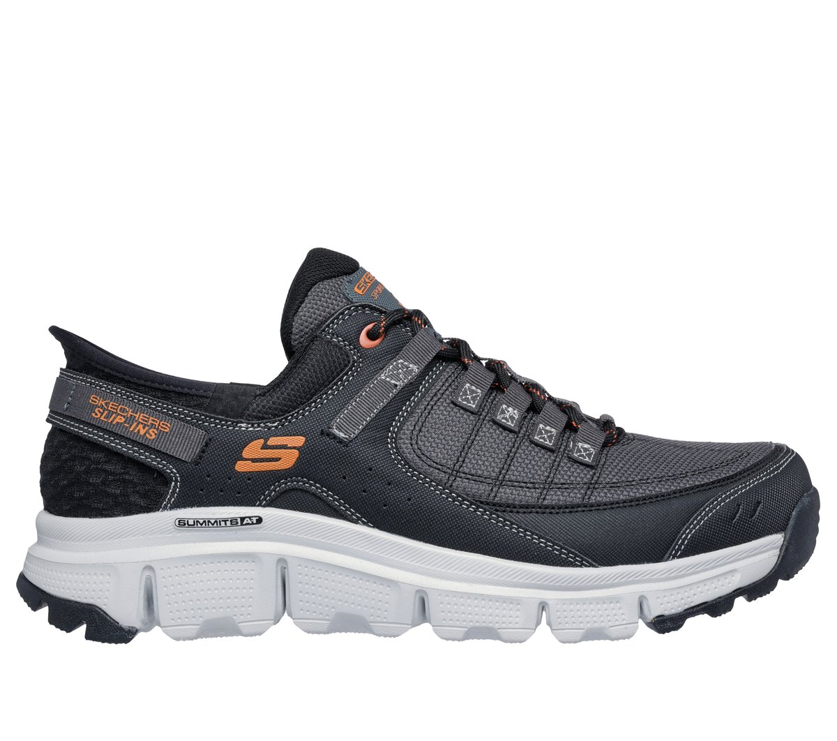 Skechers Men's Slip-ins: Summits All-Terrain Grey/Orange - 237622-GYOR