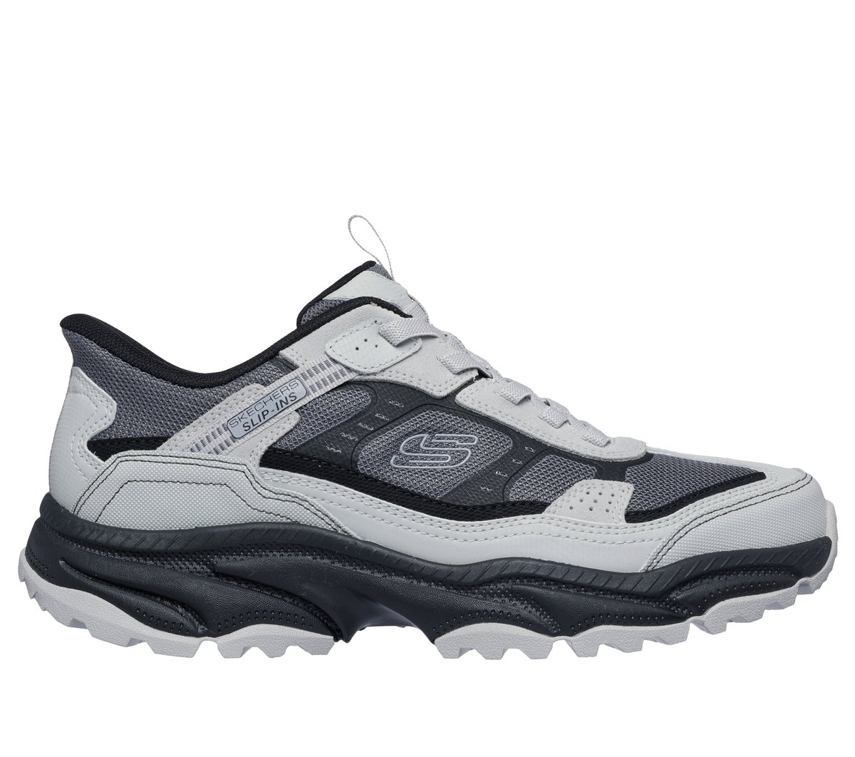 Skechers Men's Slip-ins: Vigor AT Step-In Shoe Gray/Black - 237744-GYBK