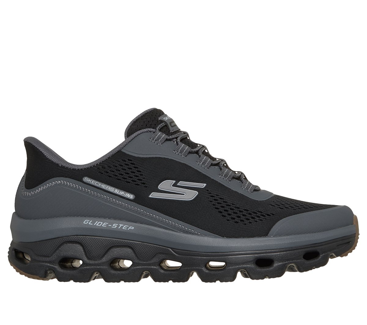 Skechers Men's Slip-ins Glide-Step Sole - Glover Peak Black/Charcoal - 237812-BKCC