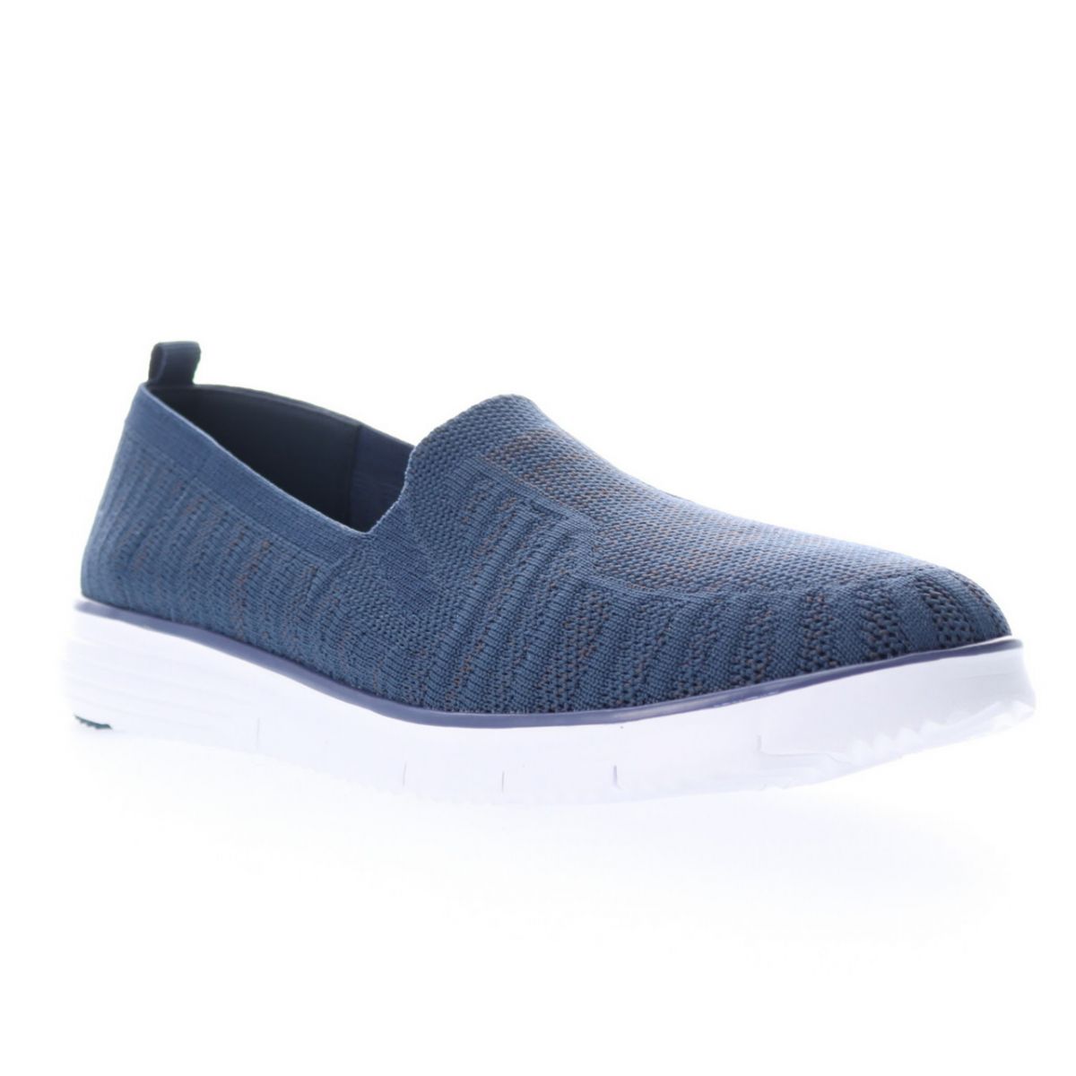 Propet Women's TravelFit Slip-On Shoe Navy/Grey - WAT044MNVG