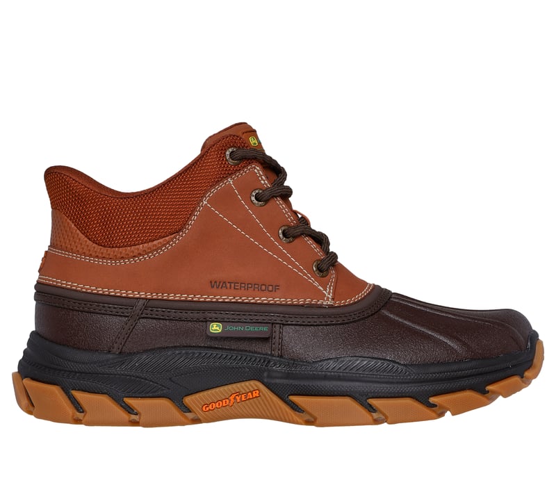 Skechers x John Deere Men's Respected Swamper Waterproof Slip-In Boot - 256026-CHBR