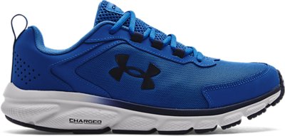Under Armour Men's UA Charged Assert 9 Running Shoes Victory Blue/Halo Gray/Midnight Navy - 3024590-403