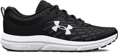 Under Armour Men's UA Charged Assert 10 Running Shoes Black/Black/White - 3026175-001