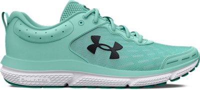 Under Armour Women's UA Charged Assert 10 Running Shoes Neo Turquoise/Neo Turquoise/Black - 3026179-300
