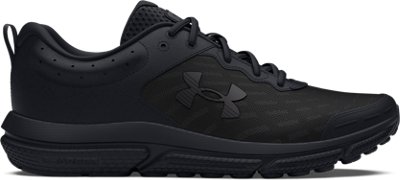 Under Armour Women's UA Charged Assert 10 Wide (D) Running Shoes Black/Black/Black - 3026180-002