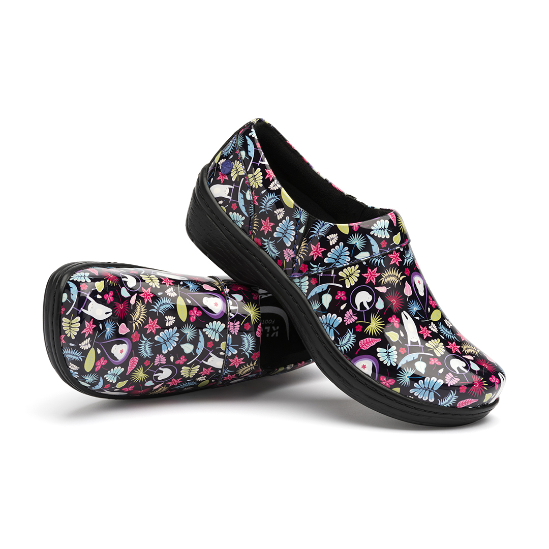 KLOGS Women's Mission Sloth Swing Patent Leather Clog - 3087-0620