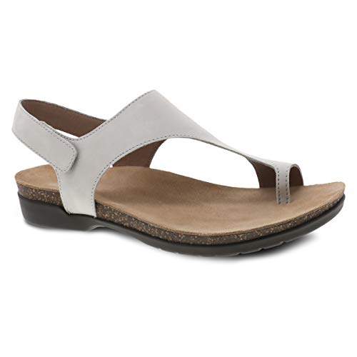 Dansko Women's Reece Sandal Ivory Milled Nubuck - 6024615300