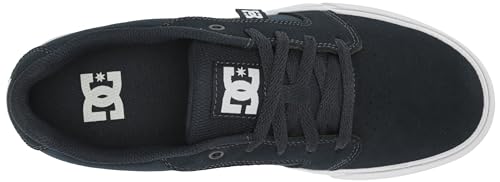 DC Men's Anvil Casual Skate Shoe Navy/White, 13
