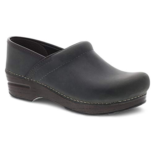 Dansko Women's Professional Clog Moss Oiled Pull Up - 306437878