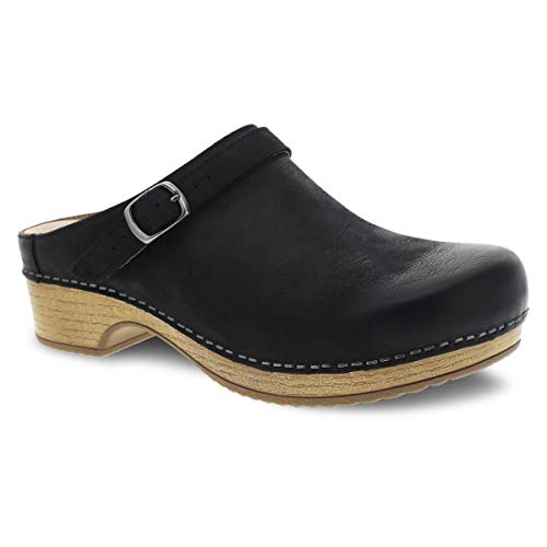 Dansko Women's Berry Black Burnished Nubuck Leather - 9421101600