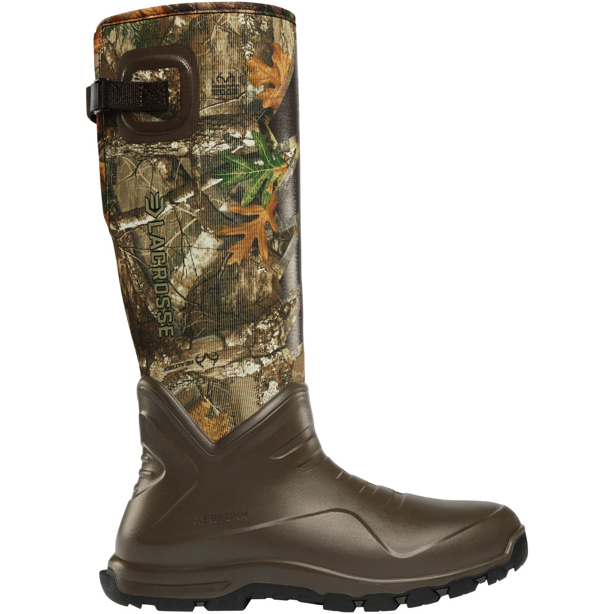 LaCrosse Men's 16" AeroHead Sport Waterproof 3.5MM Neoprene Hunting Boot Realtree Edge Camo Print - 340228