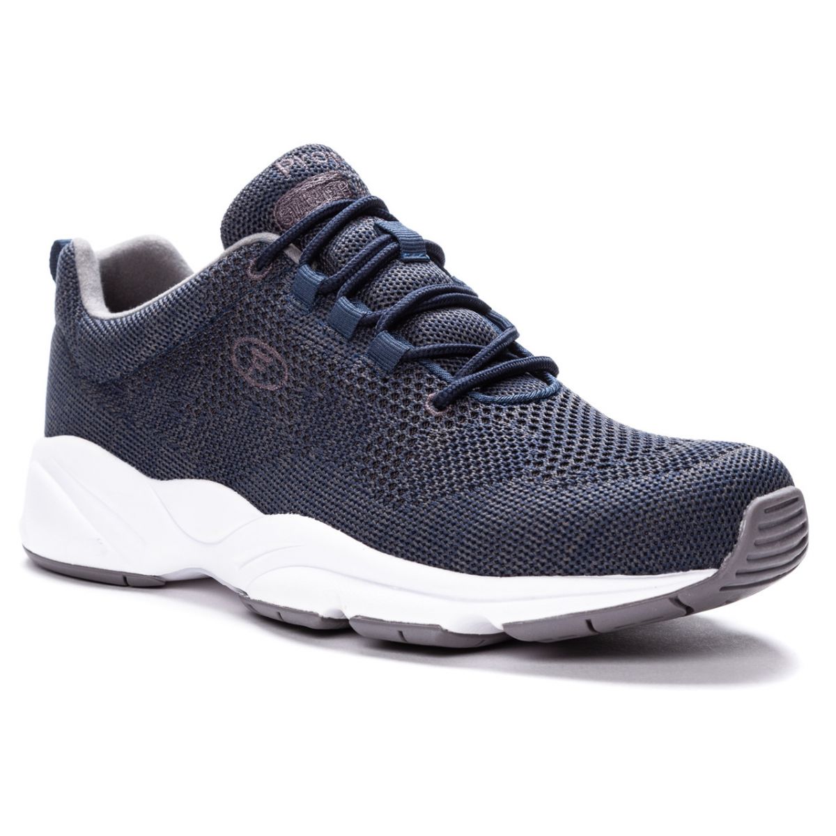 Propet Men's Stability Fly Walking Shoe Navy/Grey - MAA032MNVG
