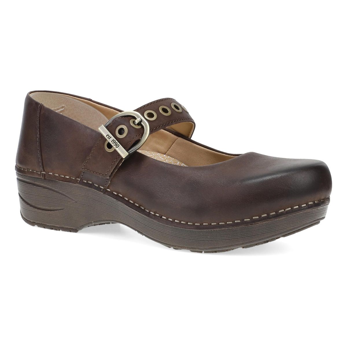 Dansko XP 2.0 Mary Jane Clogs Chocolate