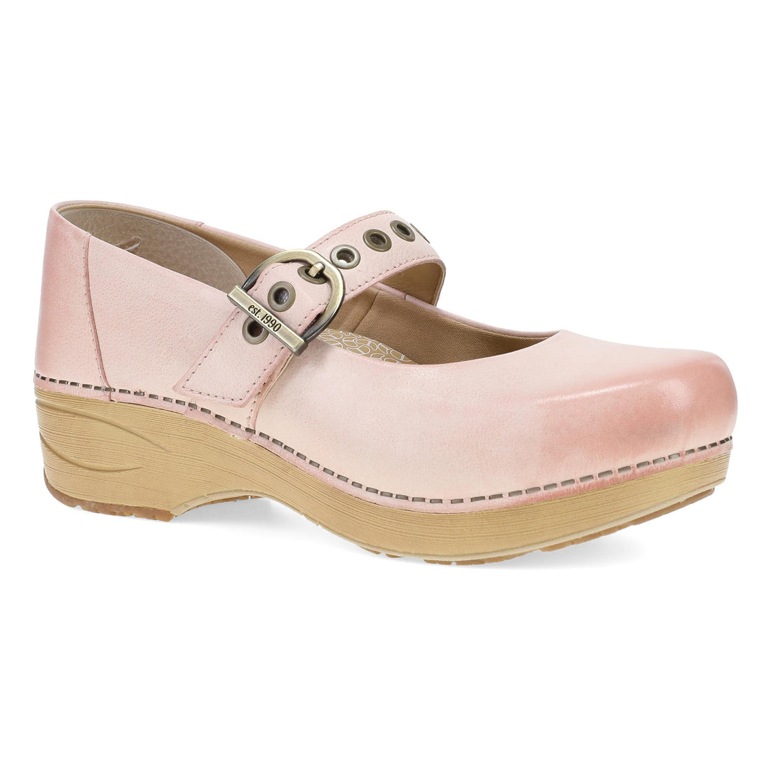 Dansko Women's XP 2.0 Mary Jane Clogs Pink Leather - 3960330300
