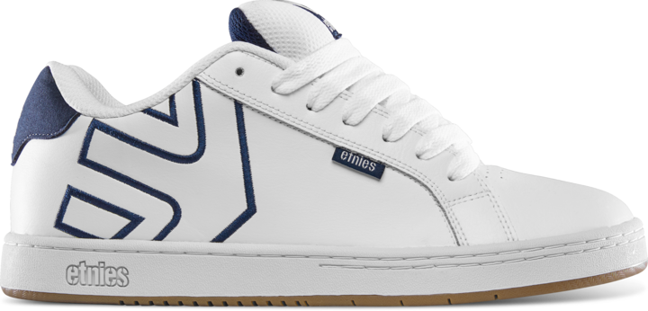 Etnies Men's Fader Skate Shoe White/White/Navy - 4101000203-185