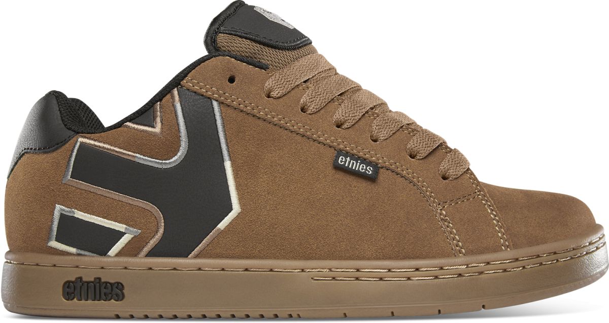 Etnies Men's Fader Skate Shoe Brown/Navy/Gum - 4101000203-234