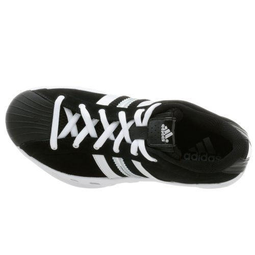 adidas Men's 2G Pro Low Basketball Shoe,Black/Runwht/Metsil,13 M