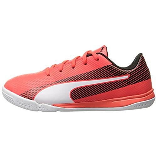 PUMA Kids' Evospeed Star S JR Skate Shoe Red Blast/White/Black - EVOSPEED STAR