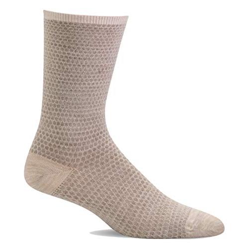 Sockwell Women's Wabi Sabi Crew Essential Comfort Socks Barley - LD23W-040