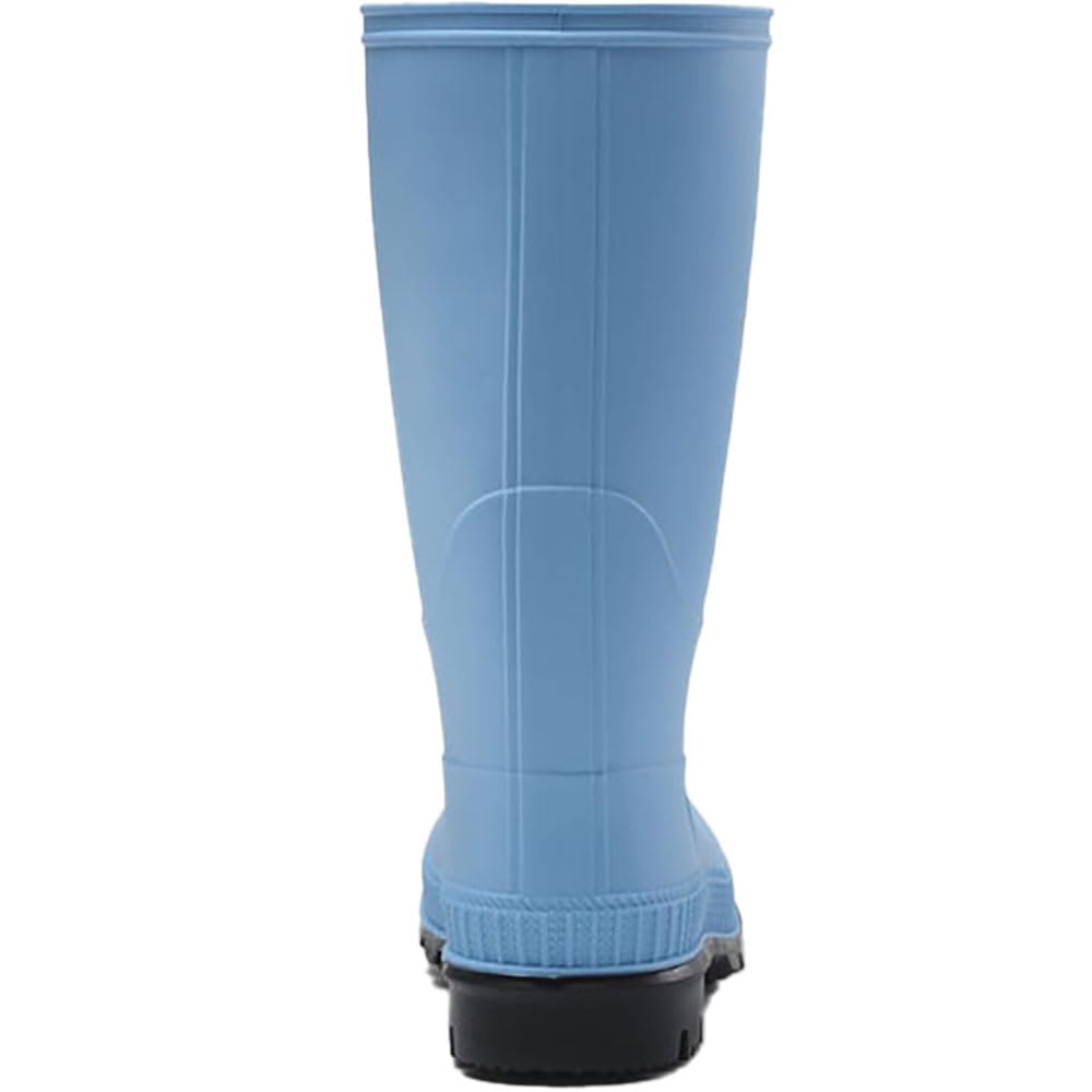 Kamik Stomp Rain Boot for Kids - Waterproof and Warm Felt Footbed Designed for Rainy Day Adventures, Sky Blue - 9 Toddler