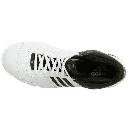 adidas Men's Ts Lightspeed Basketball Shoe,White/Black/Silver,10.5 M