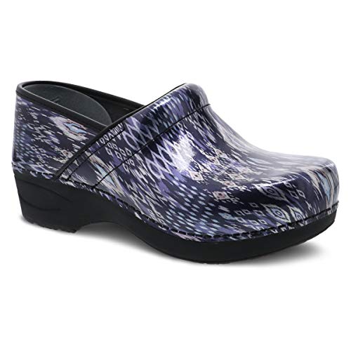 Dansko Women's XP 2.0 Clog Navy Ikat Patent Leather - 3950090202
