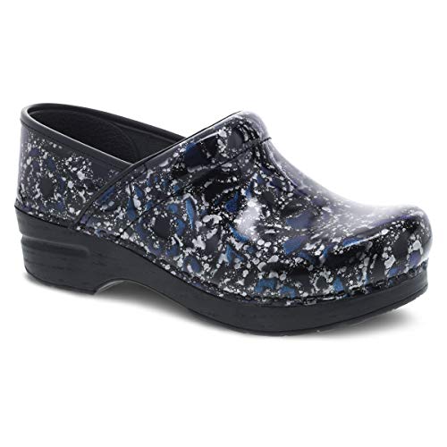 Dansko Women's Professional Clog Floral Scroll Patent Leather - 506660202