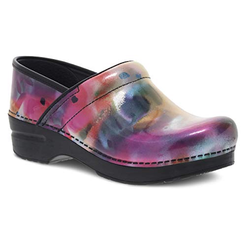 Dansko Women's Professional Clog Spray Paint Patent Leather - 806570202