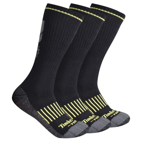 Timberland PRO Men's Rugged Accent Crew Socks Multi (3 pairs) - 43TB302378TD-M05
