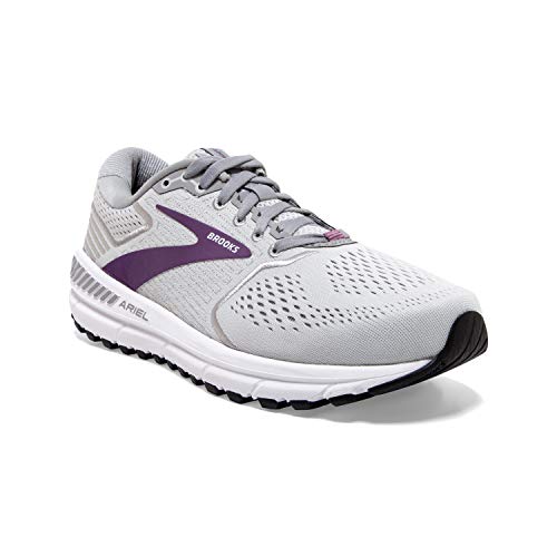 Brooks Women's Ariel '20 Oyster/Alloy/Grape - 120315-009