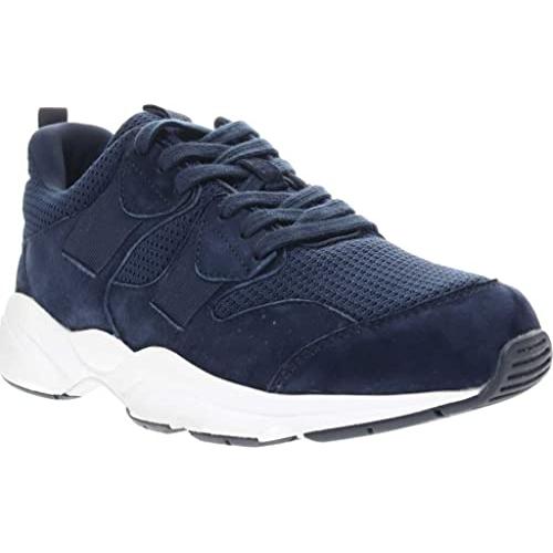Propet Men's Stability Stratum Sneaker Navy - MAA172MNVY