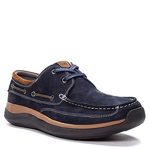 Propet Men's Pomeroy Boat Shoe Navy - MCA082SNVY