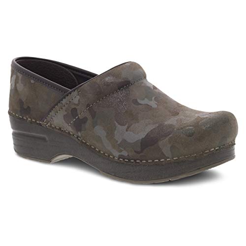 Dansko Women's Professional Clog Camo Suede - 106989878