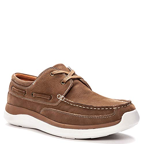 Propet Men's Pomeroy Boat Shoe Timber - MCA082STR