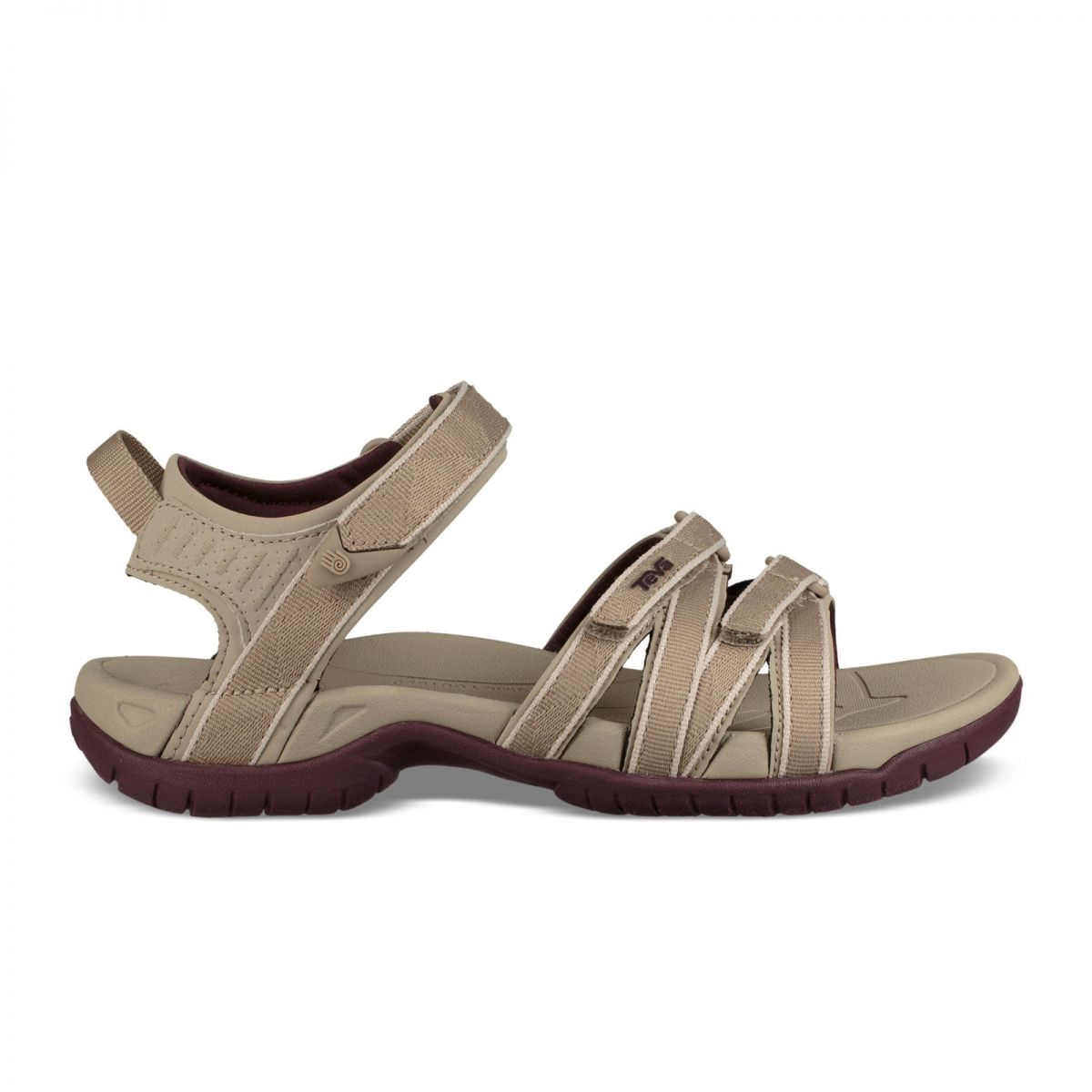 Teva Women's Tirra Sandal Valley Plaza Taupe/Vineyard Wine - 4266-VPTVW