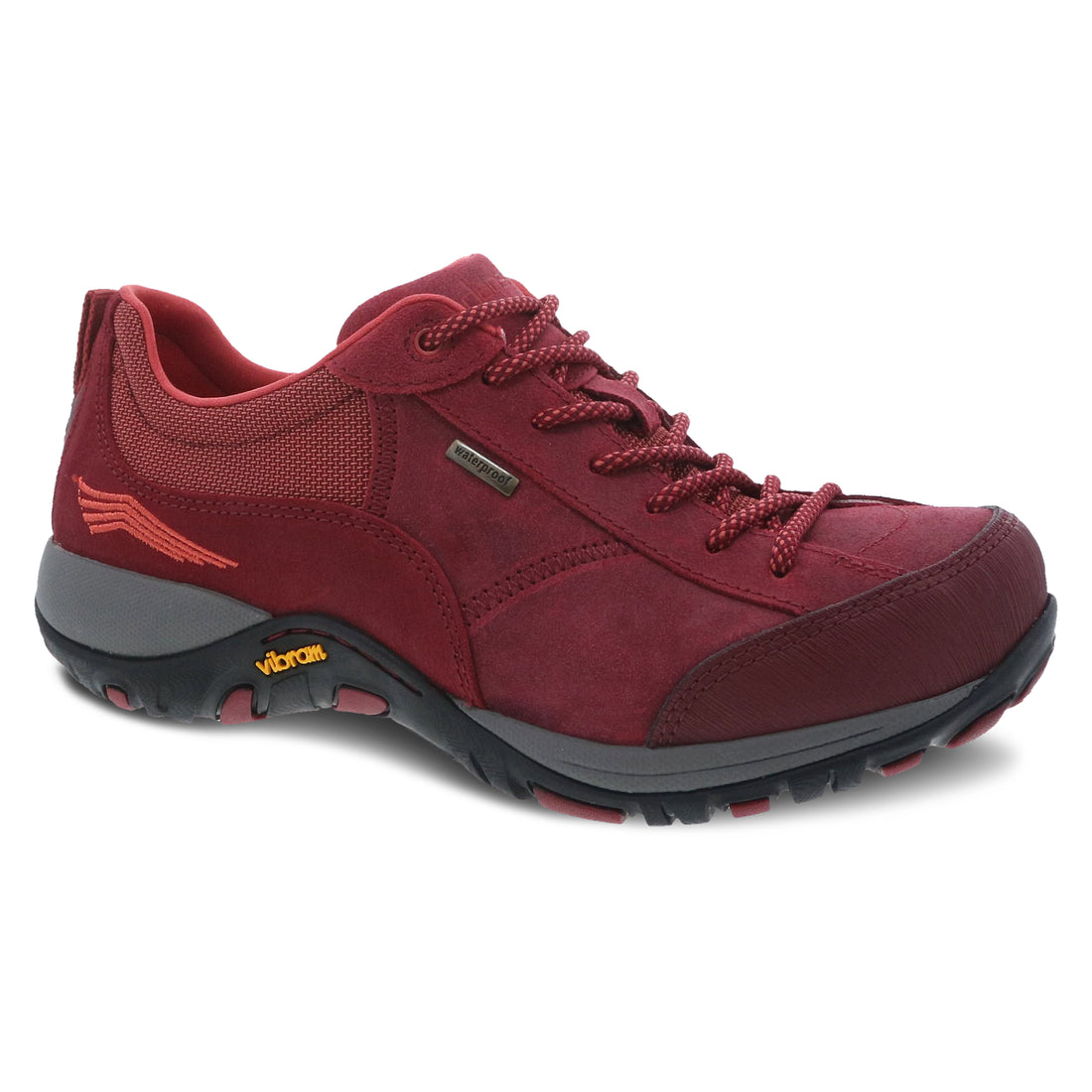 Dansko Women's Paisley Paisley Red Burnished Suede - 4350220222